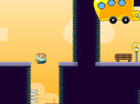 バーガーランのゲームプレイ画像