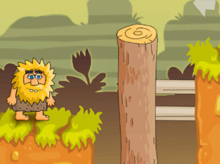 原始人のクリックアドベンチャーゲーム Adam and Eve 5 Part 1のゲーム画像