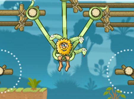 Adam & Eve: Cut The Ropesのゲームプレイ画像