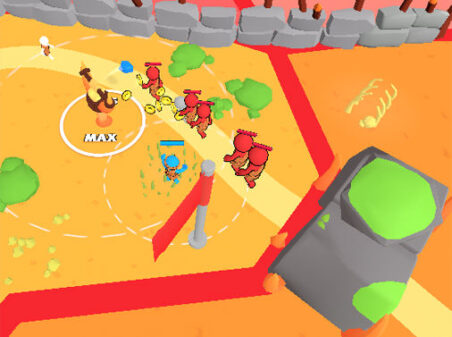 エイジオブアームズのゲームプレイ画像