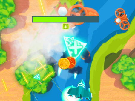 Air Wingsのゲームプレイ画像