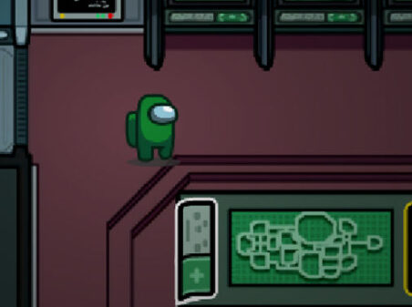 アモングアス 日本語版のゲームプレイ画像