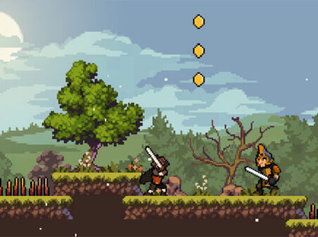 Apple knightのゲームプレイ画像