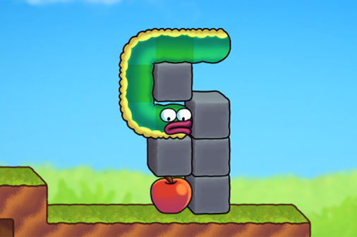 キモカワ芋虫のミミズパズル【アップルワーム 改良版】