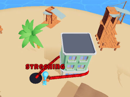 Arcade Ropeのゲームプレイ画像