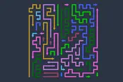矢印を抜くアローパズル【アロー・エスケープ・パズル (Arrow Escape Puzzle)】のゲーム画像