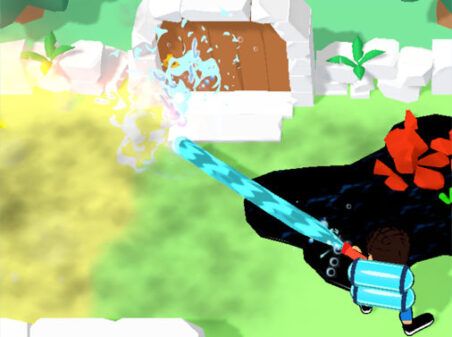 ASMR Water vs Fireのゲームプレイ画像