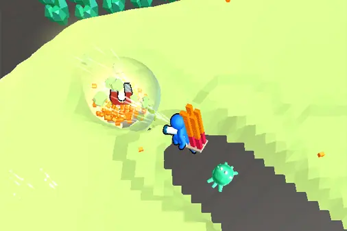 宇宙で資源を吸い込む採掘ゲーム【アストロタイクーン (Astro Tycoon)】のゲーム画像