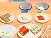 Baby Hazel: Smoked Salmon Sandwichesの画像