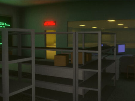 Backrooms Trialsのゲームプレイ画像