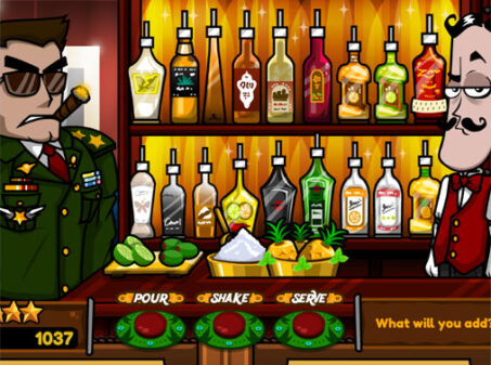 セレブにカクテルを作るバーテンダーゲーム Bartender The Celeb Mixのゲーム画像