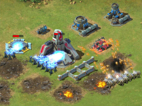 バトル・フォー・ザ・ギャラクシーのゲームプレイ画像