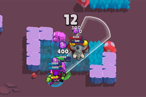 3vs3のチーム戦バトルゲーム【バトルスター】のゲーム画像