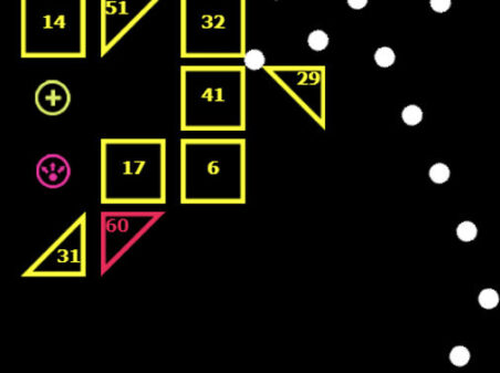 BBTan Onlineのゲームプレイ画像