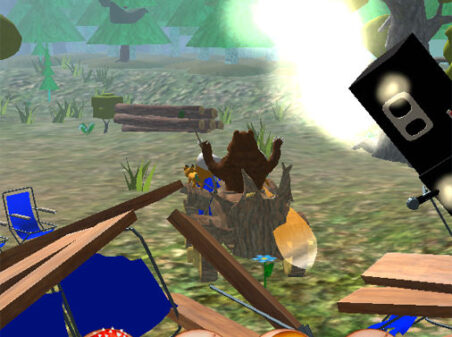 Bear vs Humansのゲームプレイ画像