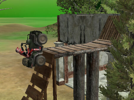 Bike Trials: Wastelandのゲームプレイ画像