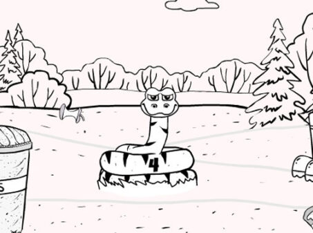 Black And White Forestのゲームプレイ画像