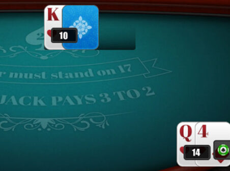 Blackjack Tournamentのゲームプレイ画像