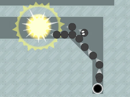 Blasting Marblesのゲームプレイ画像