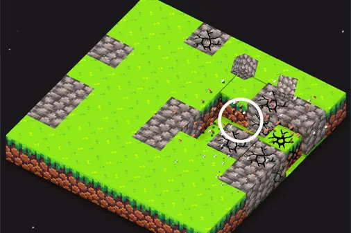 ブロック破壊インクレメンタル【ブロックバロウ（Block Burrow）】のゲーム画像