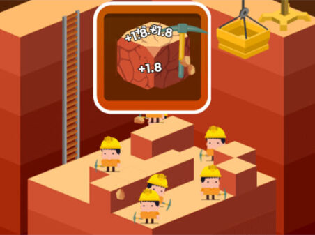 ブロックディガーのゲームプレイ画像