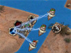 ボートで進撃してくる敵を倒す防衛ゲーム：Boat Invasion