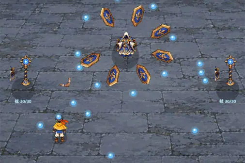 ブーメランで戦うボス戦アクションゲーム【ブーメラン野郎！】のゲーム画像