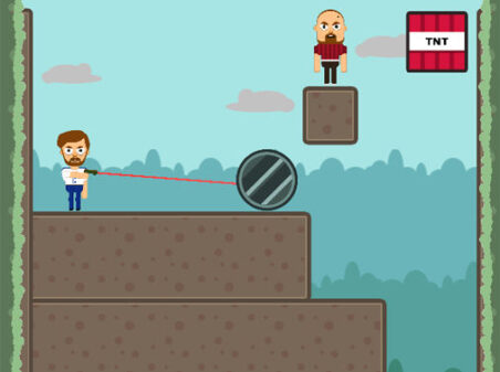 Bouncy Bulletのゲームプレイ画像