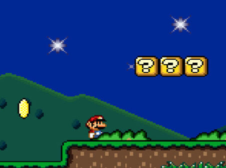 Bowser Mario Worldのゲームプレイ画像