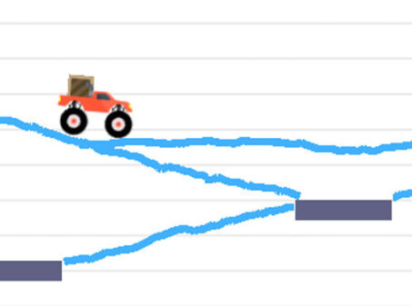 BRAIN FOR MONSTER TRUCKのゲームプレイ画像