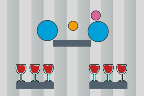 ガラスを割れ！のゲームプレイ画像