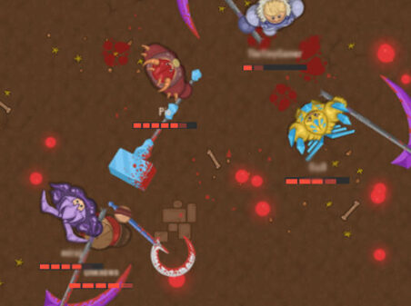 ブルータルマニア.ioのゲームプレイ画像