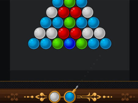 バブルバスターのゲームプレイ画像