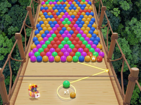 Bubble Fallのゲームプレイ画像