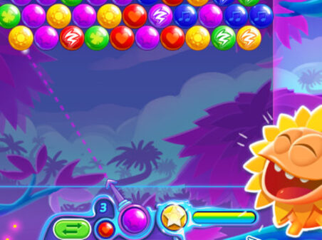 BUBBLE MONSTERSのゲームプレイ画像