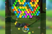 ステージ攻略型のバブルシューター【バブルシューターブラスト】のゲーム画像