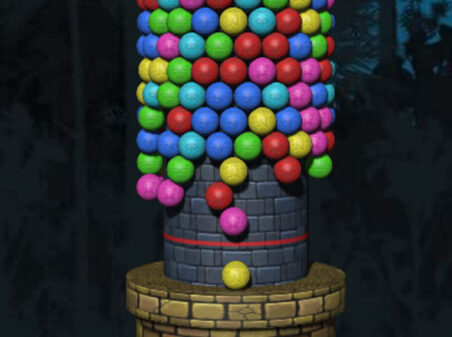 Bubble Tower 3Dのゲームプレイ画像