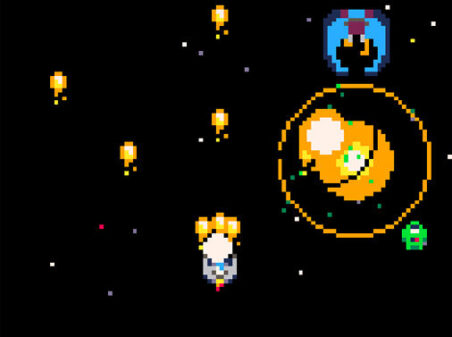 bullet barrageのゲームプレイ画像