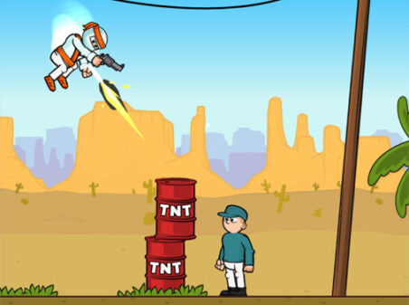 バレットブロスのゲームプレイ画像