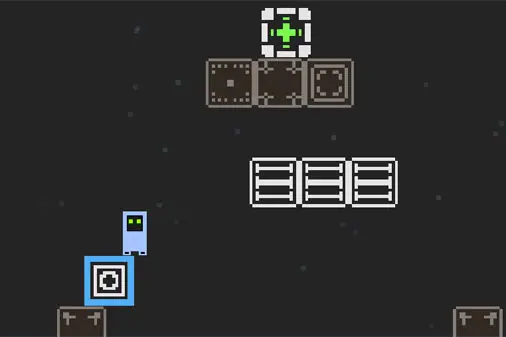 銃弾とブロックを入れ替えるアクションパズル【バレットスワップ】のゲーム画像