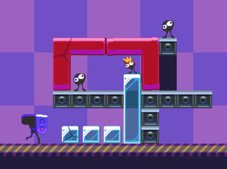 ブロックで王を守る防衛ゲーム【Bumbling Builders】のゲーム画像