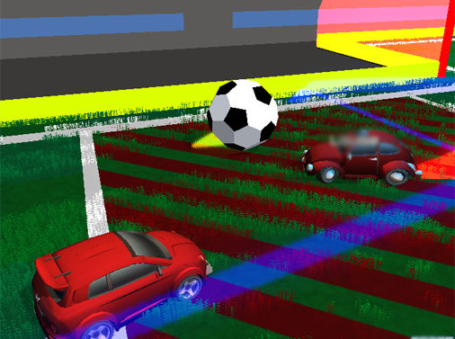 車を使ったオンライン対戦のサッカーゲーム Bumpyball Io 無料ゲームnet