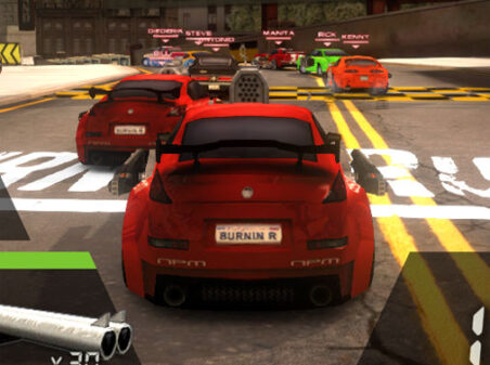 Burnin Rubber 5 XSのゲームプレイ画像