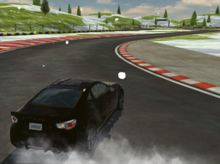頭文字Dみたいにドリフトするレースゲーム BURNOUT EXTREME DRIFT 2のゲーム画像