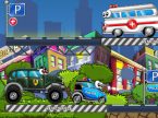緊急車両が悪党を退治するパズルゲーム Car Toys