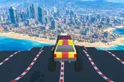 坂道を駆け下りるドライブゲーム【カーマニア.io (Carmania.io)】のゲーム画像