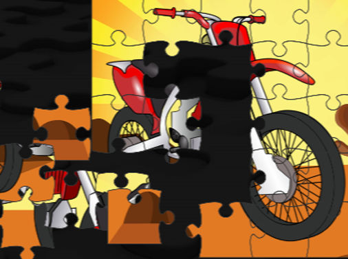 CARTOON MOTORBIKE