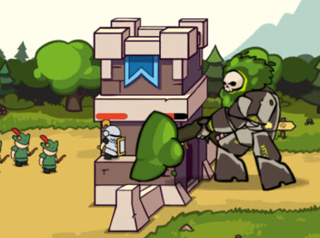 CASTLE DEFENDER SAGAのゲームプレイ画像