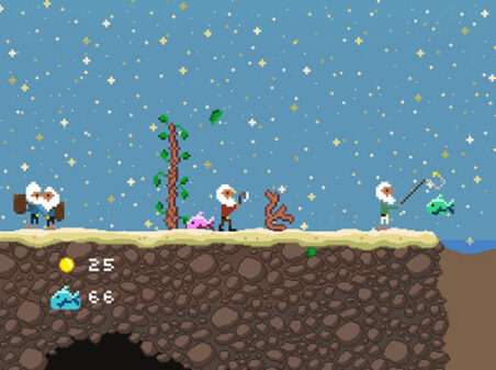 Castle Woodwarfのゲームプレイ画像