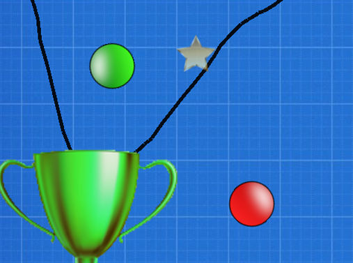 バウンドボールをカップに入れる誘導パズルゲーム Catch The Ball 2 無料ゲームnet